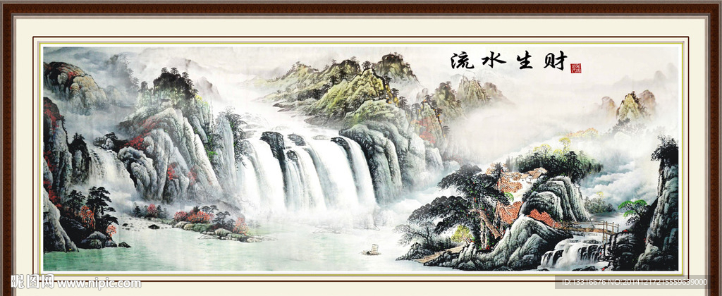 山水画