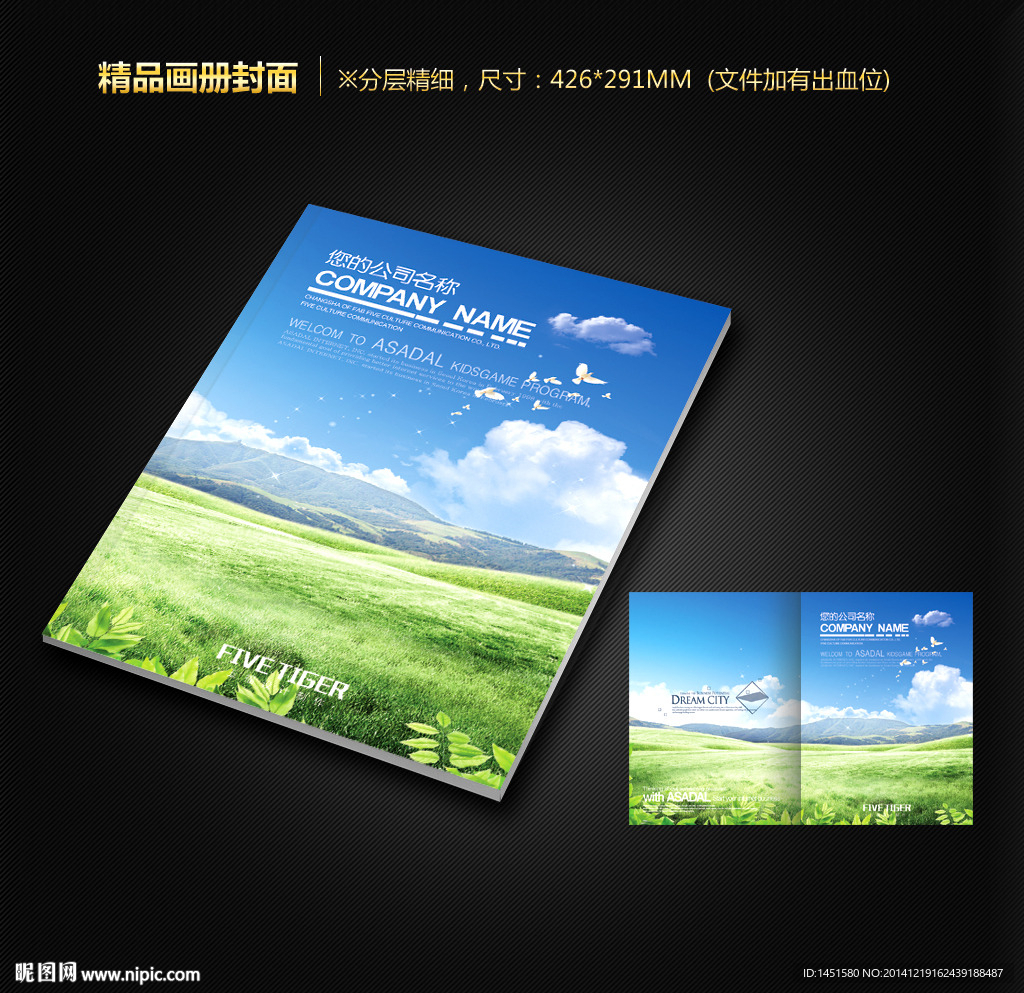 画册封面
