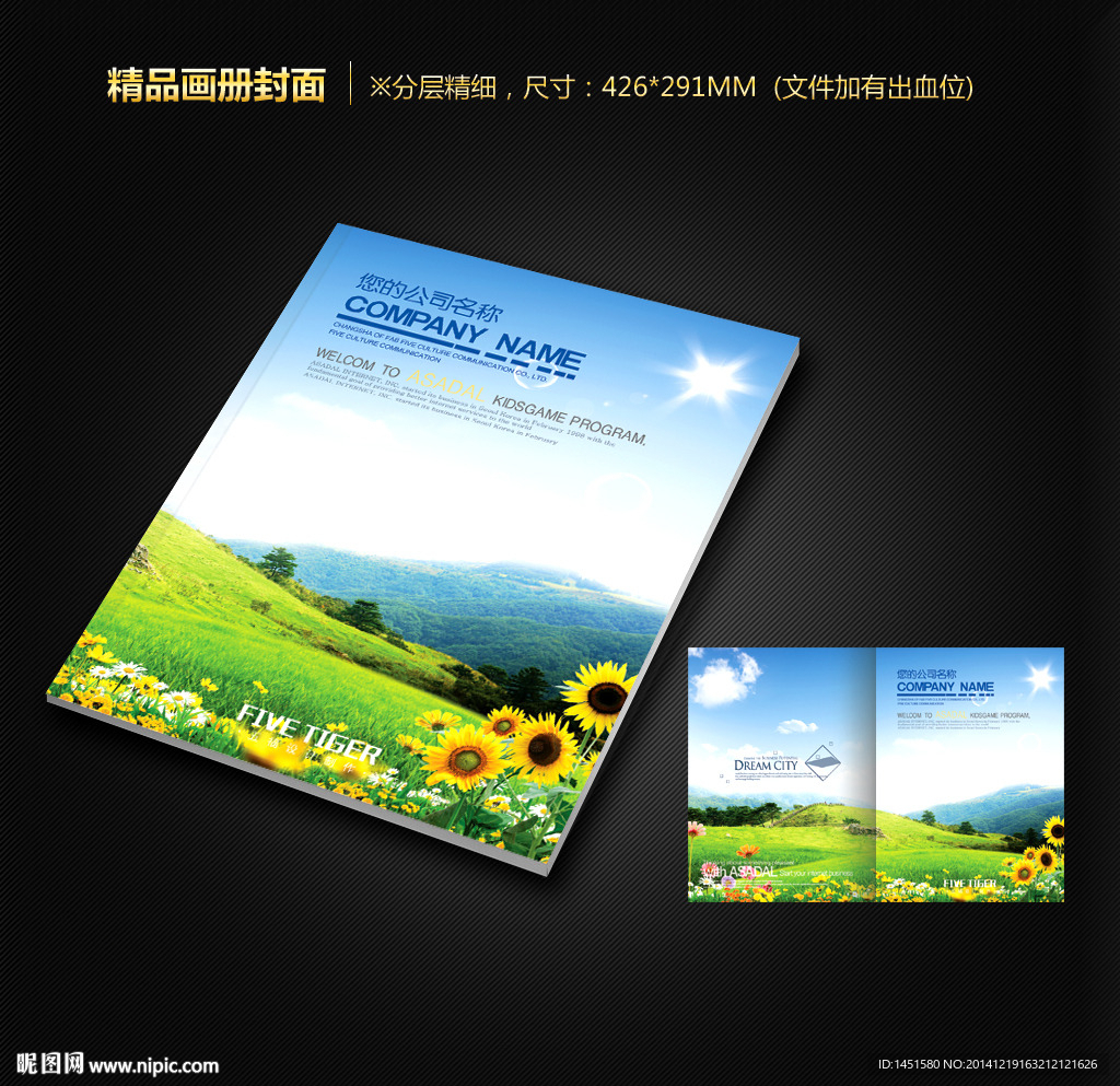 画册封面