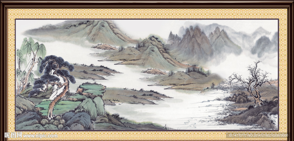 国画山水