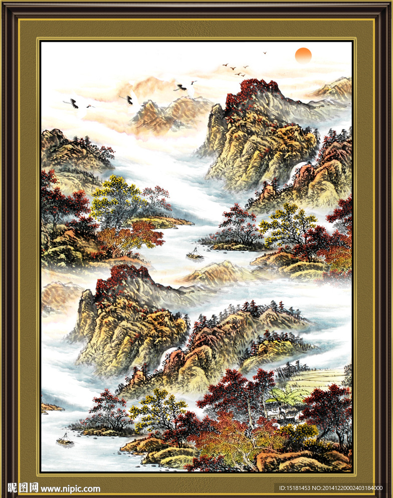 国画山水