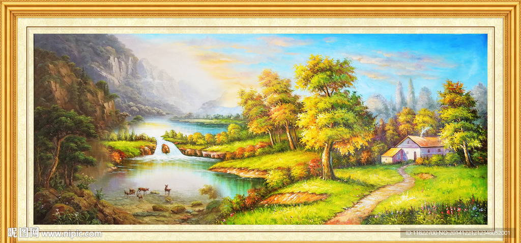 油画风景