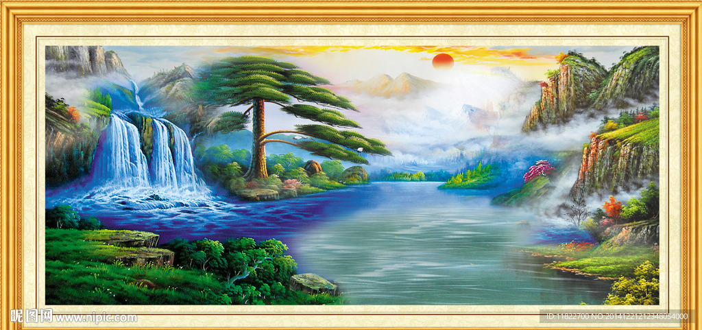 油画风景