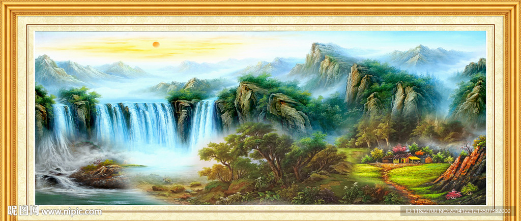 油画风景