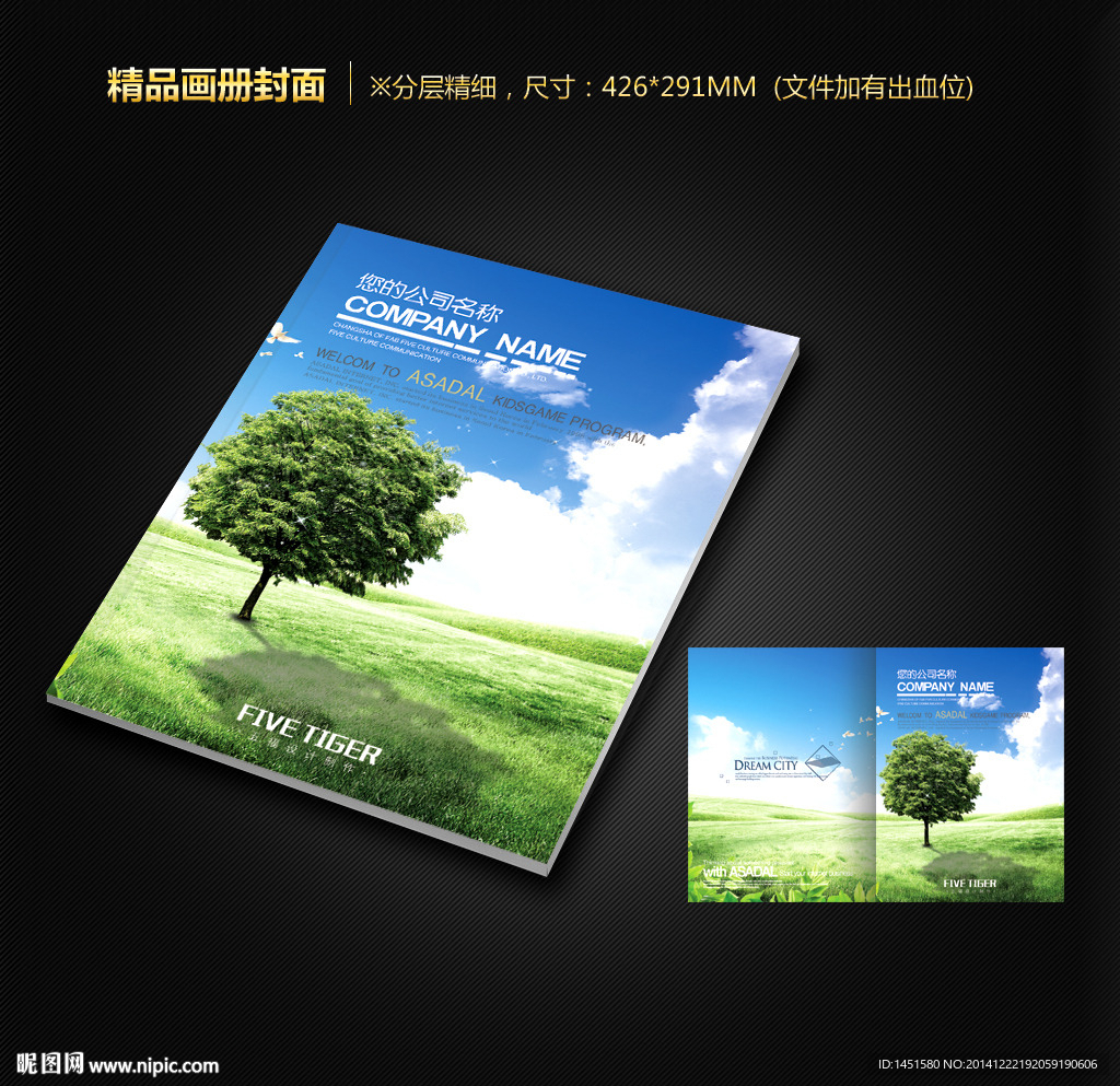 画册封面