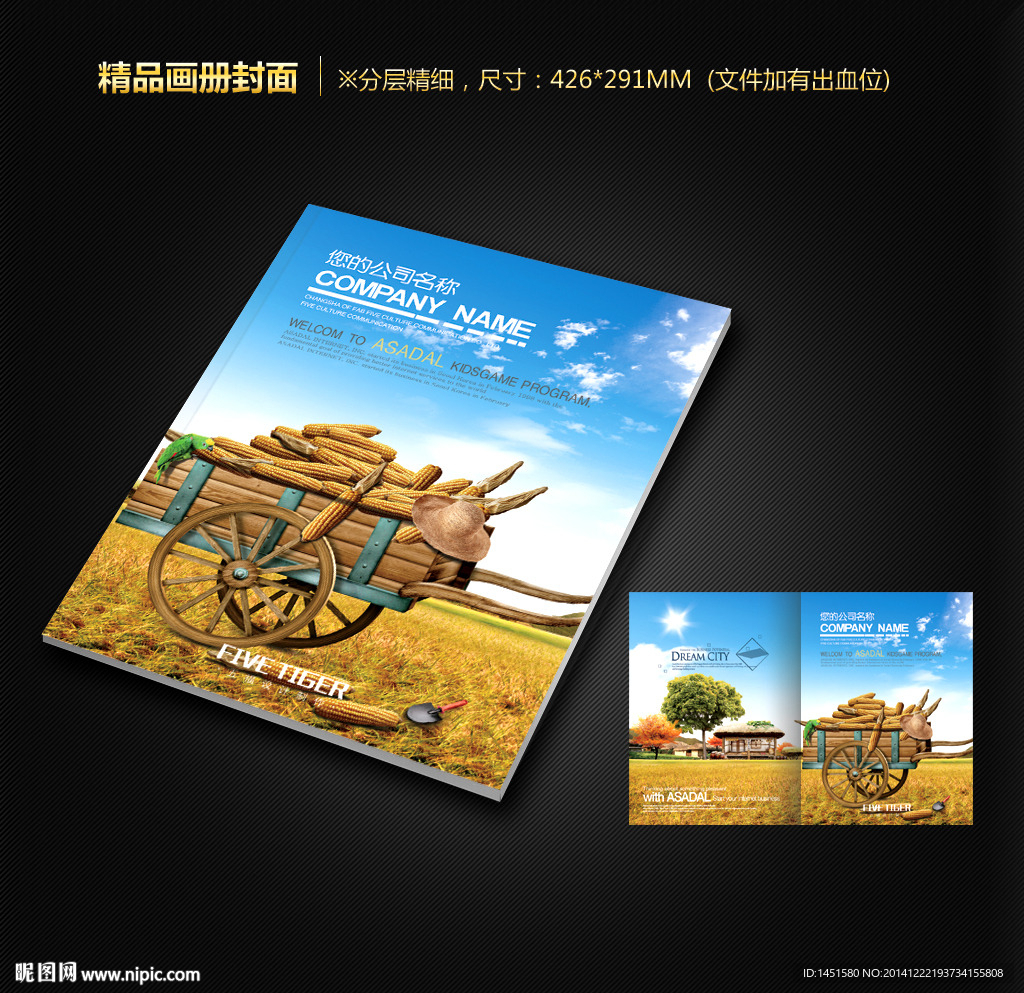 画册封面