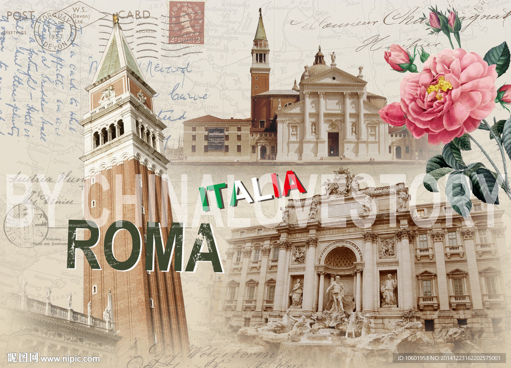 欧美风格装饰画