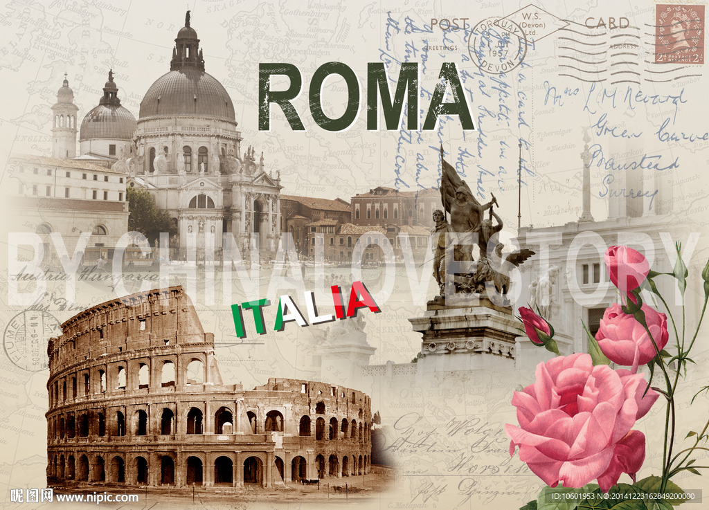 欧美风格装饰画