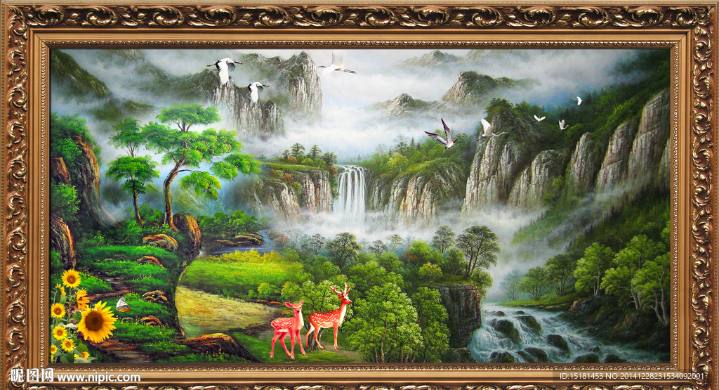 油画风景