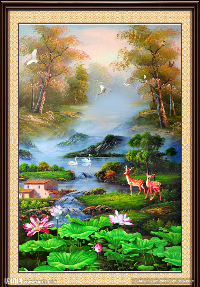 油画风景