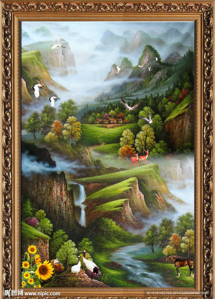 油画风景