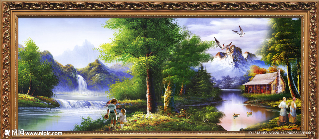 油画风景