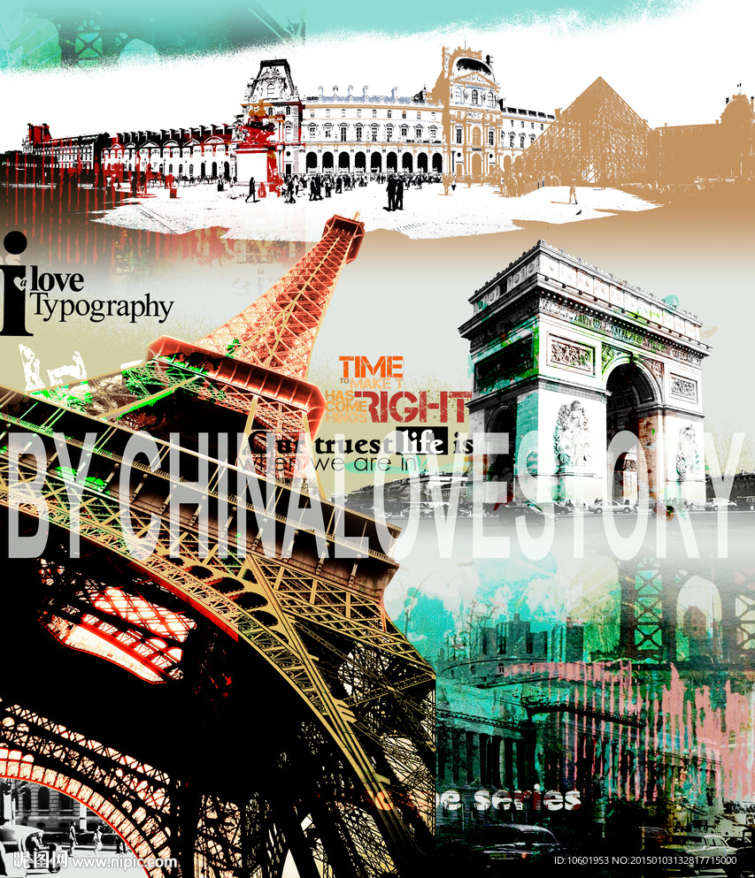 欧美风格装饰画