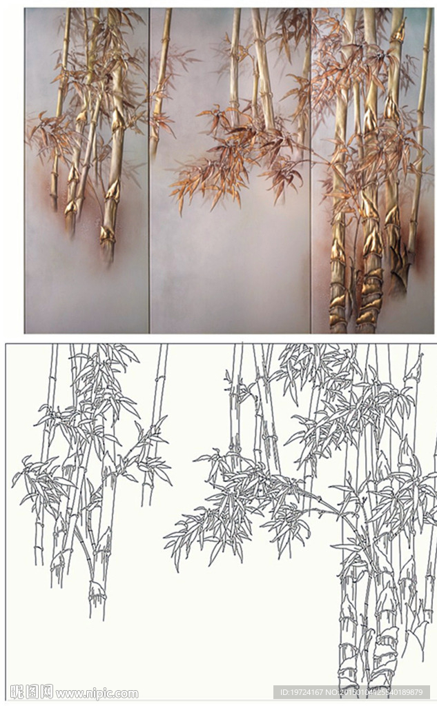 竹子图