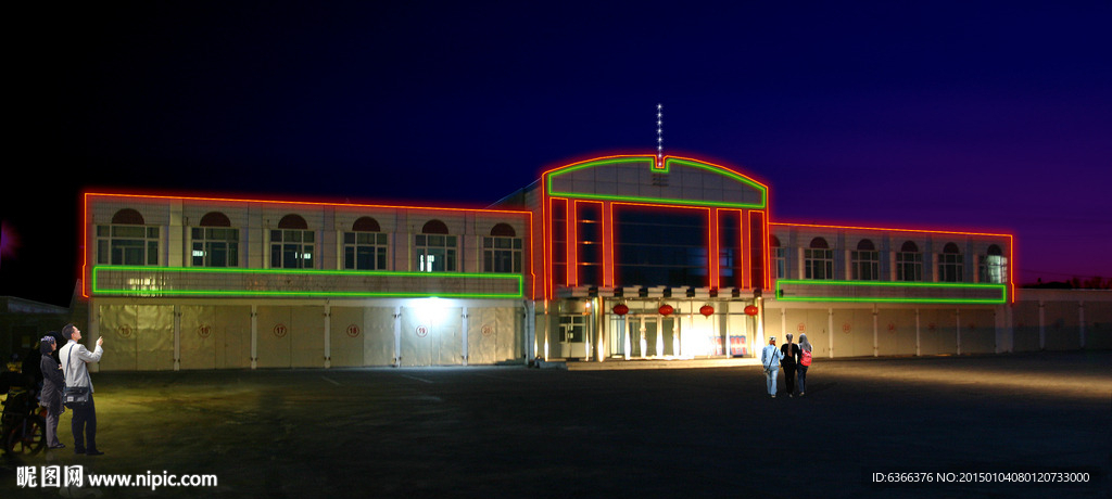 厂区亮化 夜晚 亮化 泛光灯