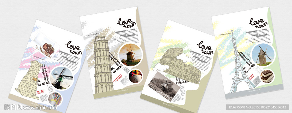 本子 建築 適量手繪