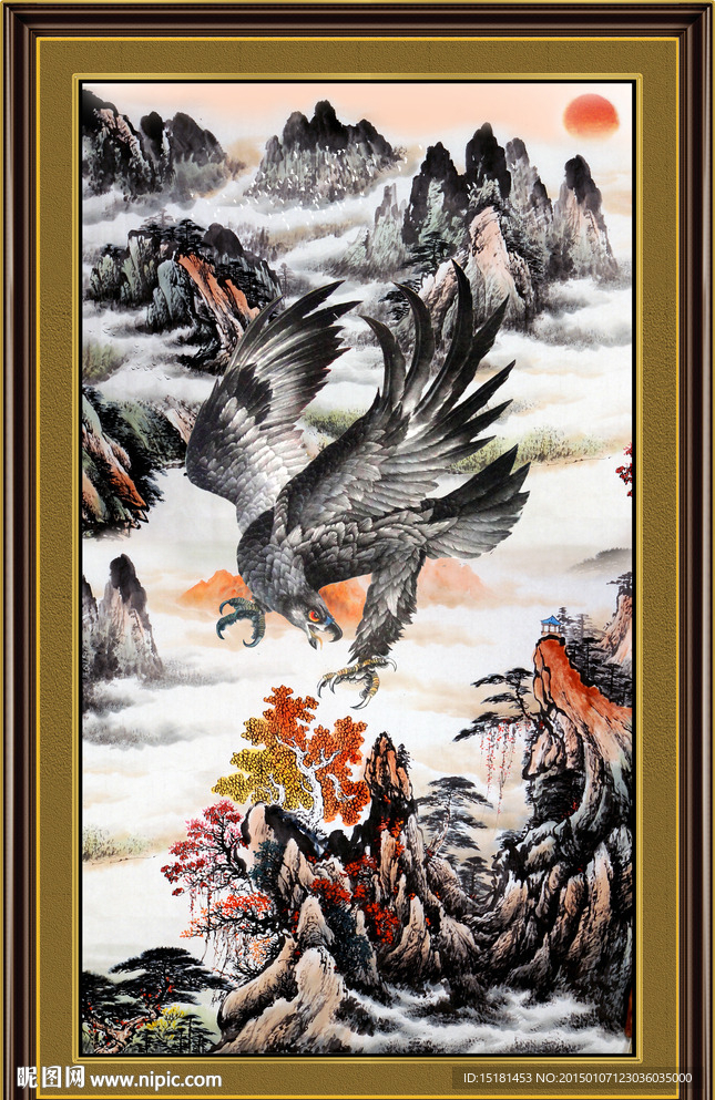国画风景大展宏图