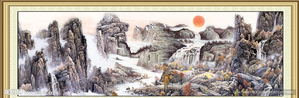 国画山水