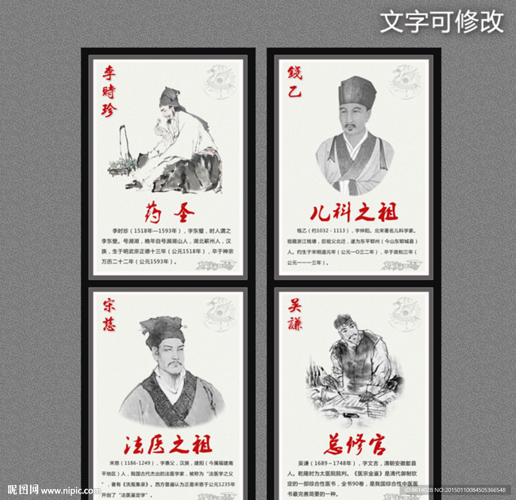 古代十大名医