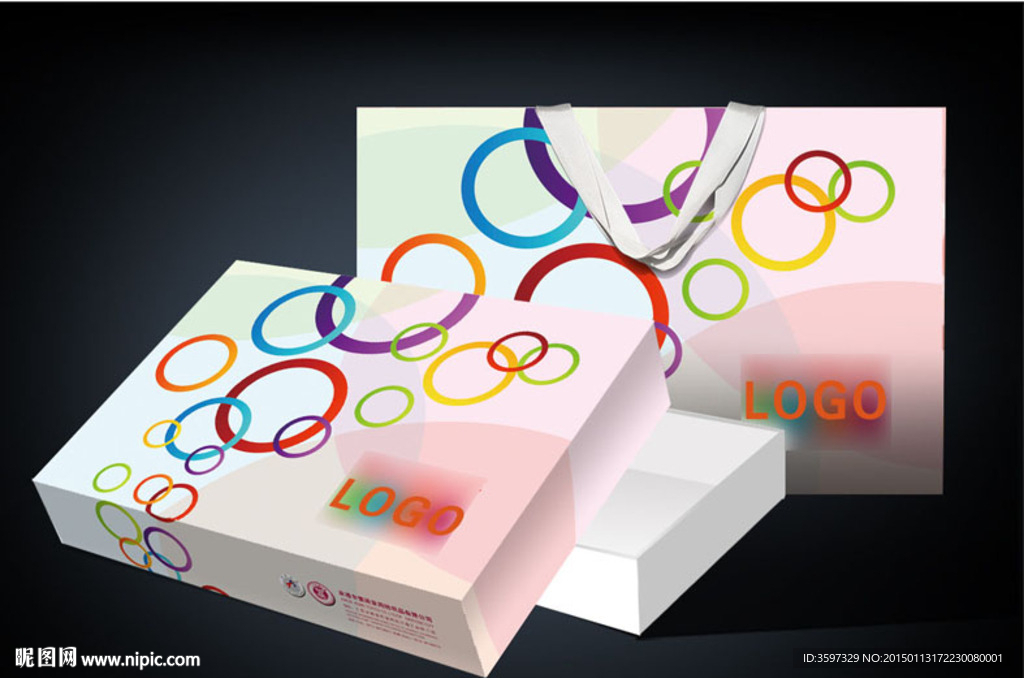 时尚包装设计展开图