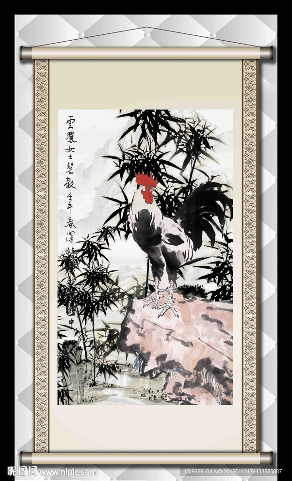 金鸡报晓
