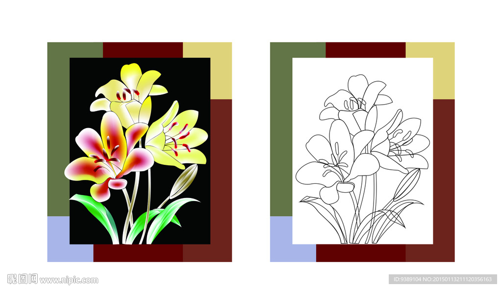 百合花
