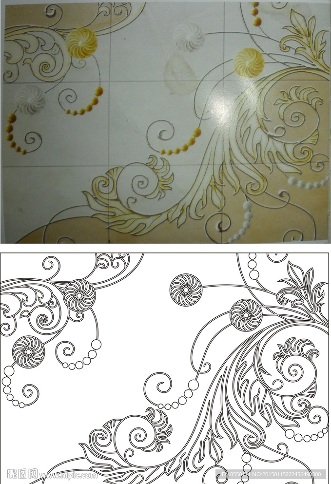 艺术玻璃 （注路径未闭合）