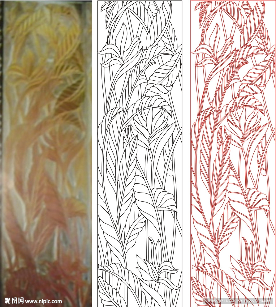 艺术玻璃 （注路径未闭合）