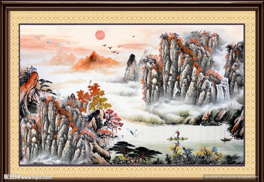 国画山水