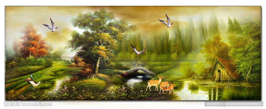 风景油画