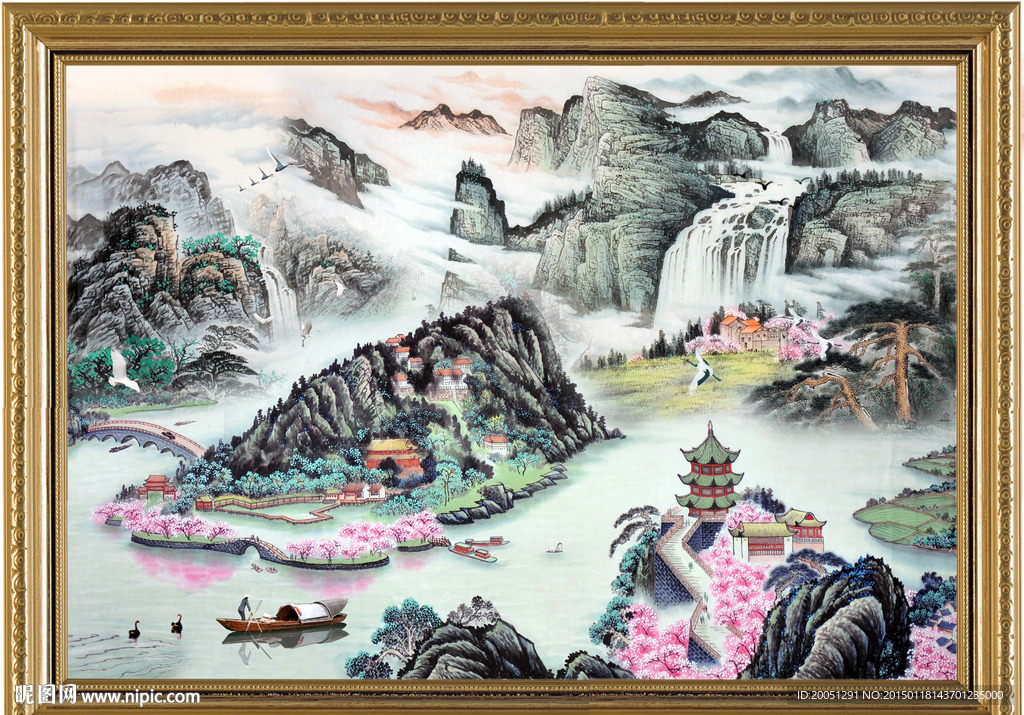 山水国画