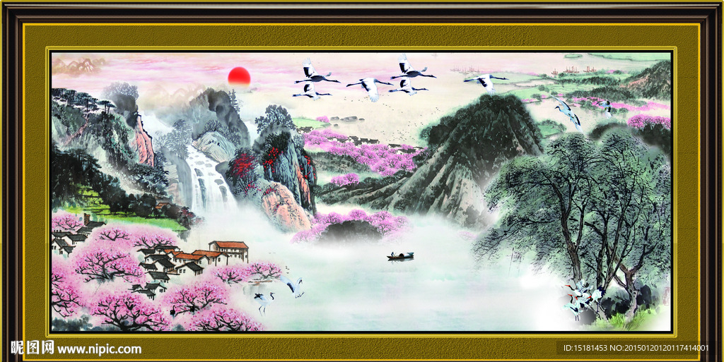 国画山水