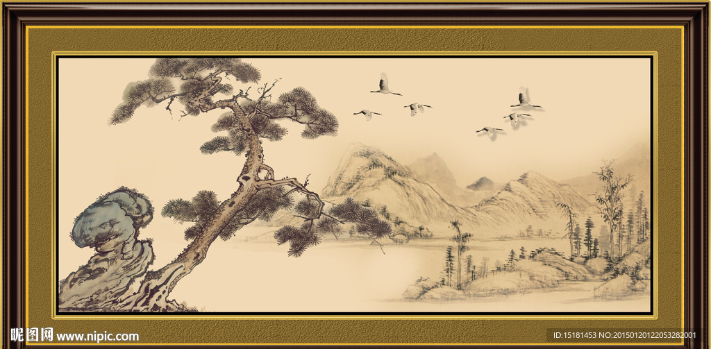 国画风景