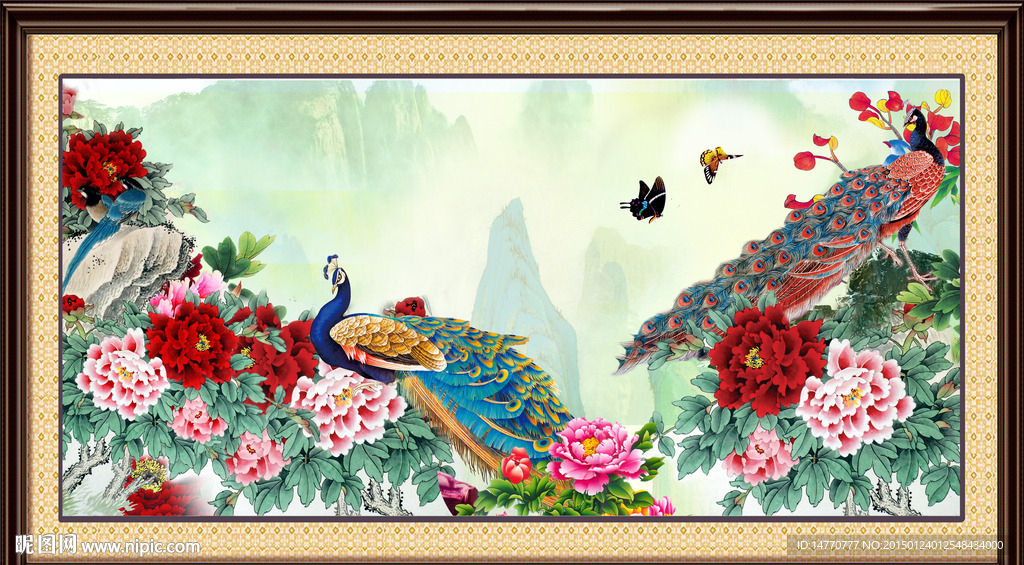 孔雀图