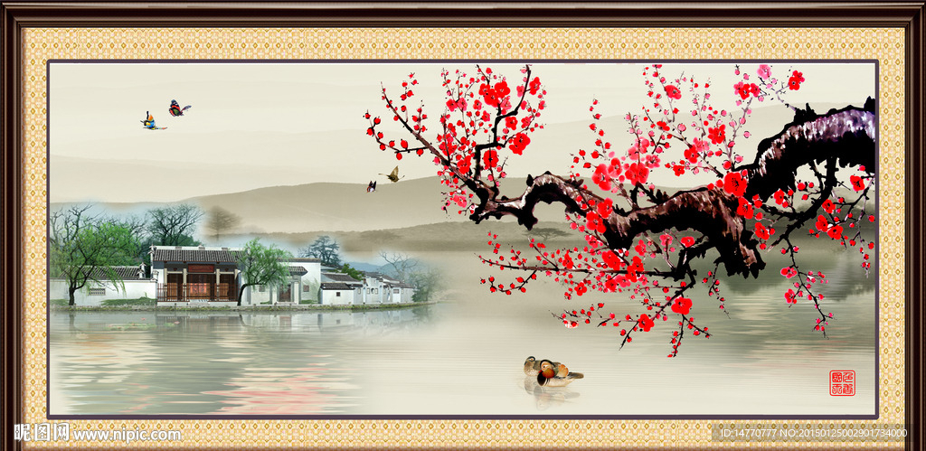 梅花报春