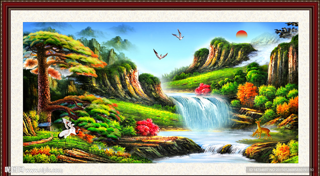 风景油画