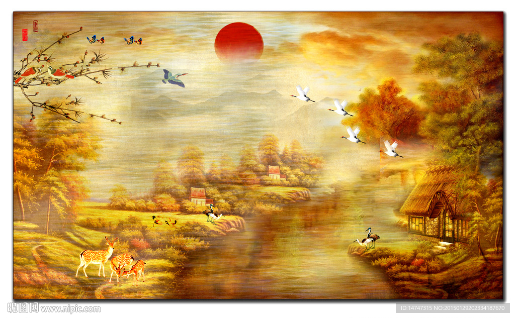 风景油画