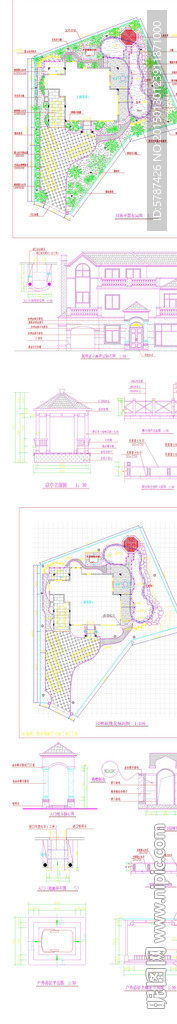 别墅建筑平面图