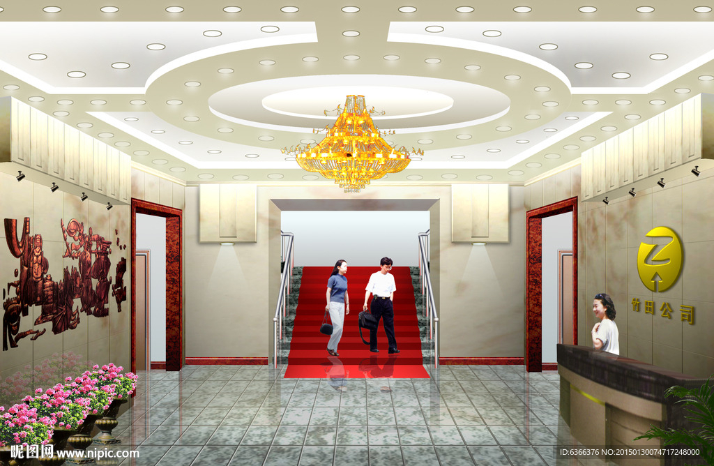 大厅效果图