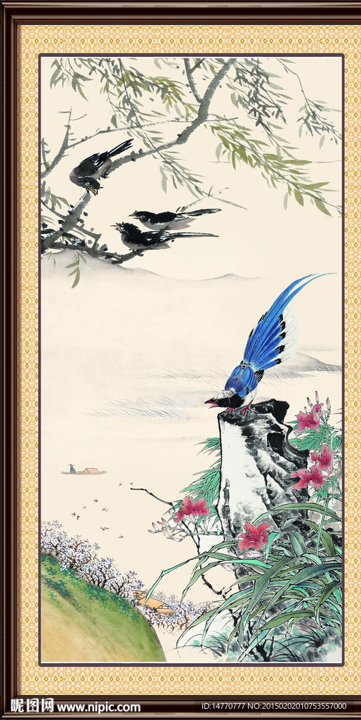 花鸟国画