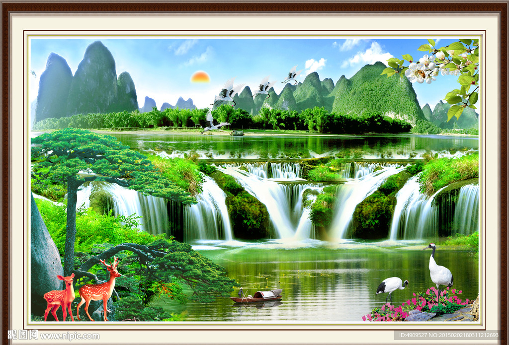 山水画