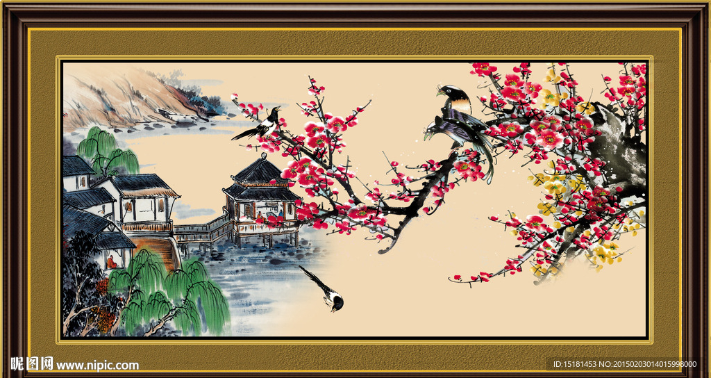 梅花风景