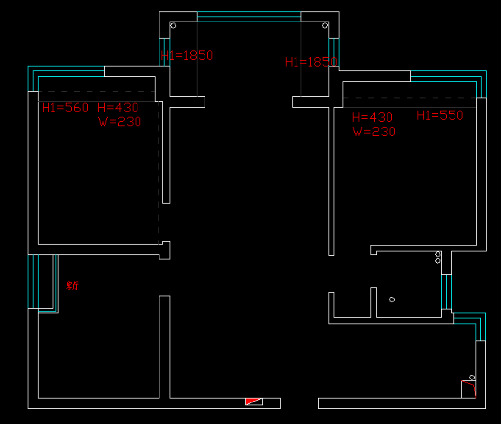 阳光地中海CAD户型
