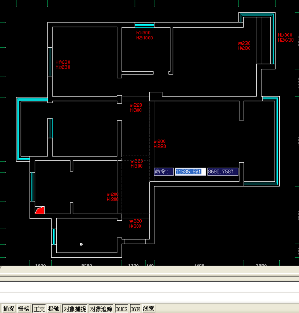 文昌花园CAD户型图
