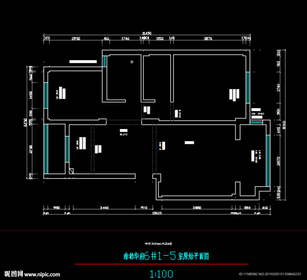 南都华府 CAD户型图