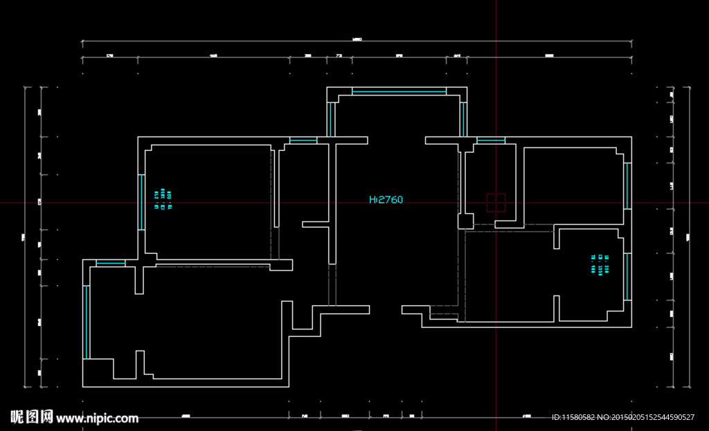 南都华府CAD户型图