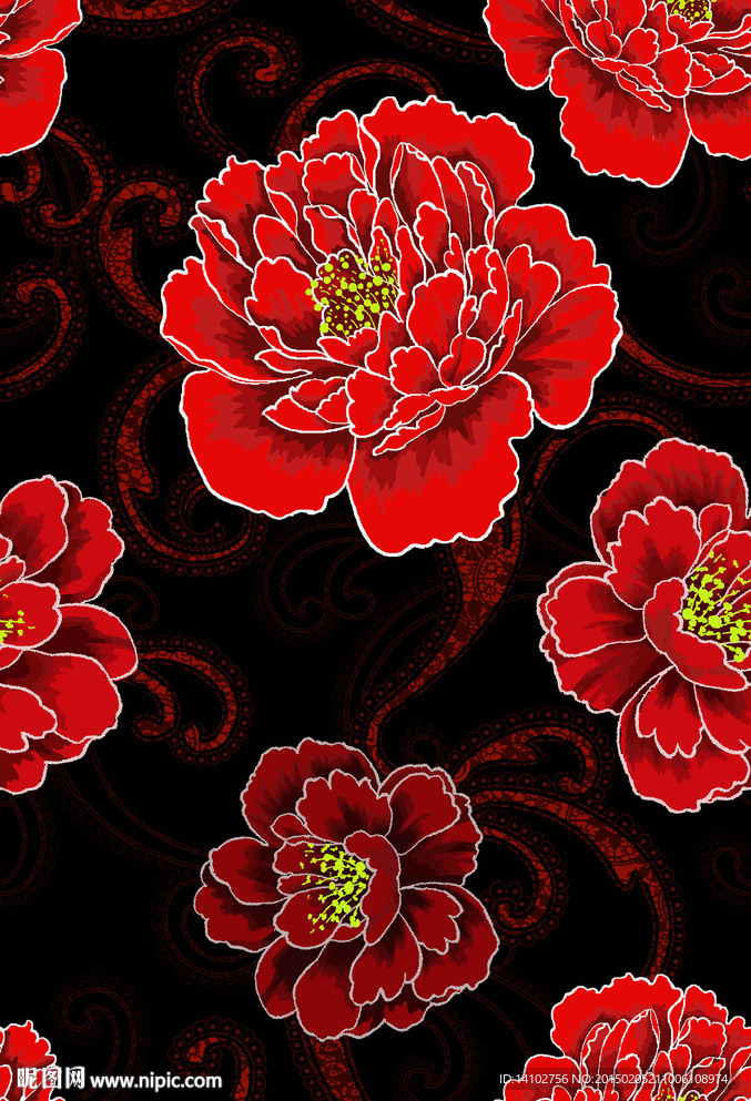 牡丹花型