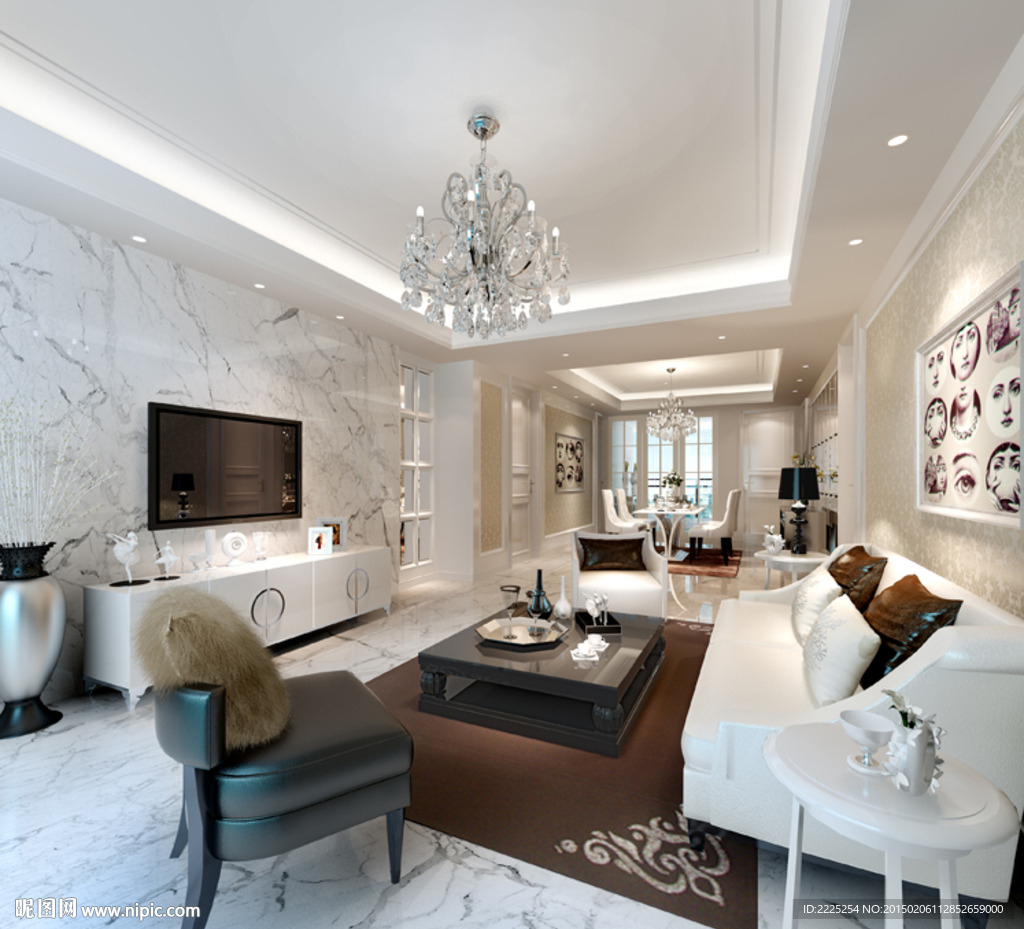 家装客厅效果图