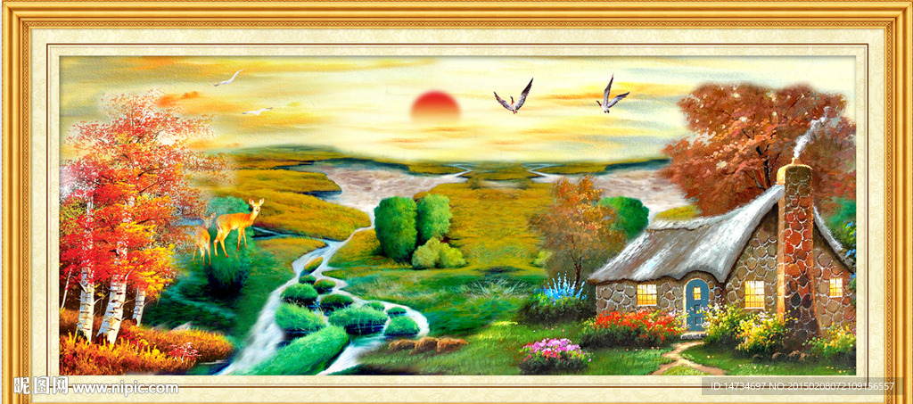 油画