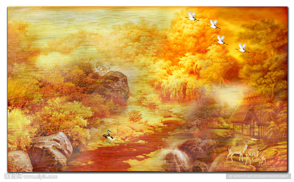 油画风景